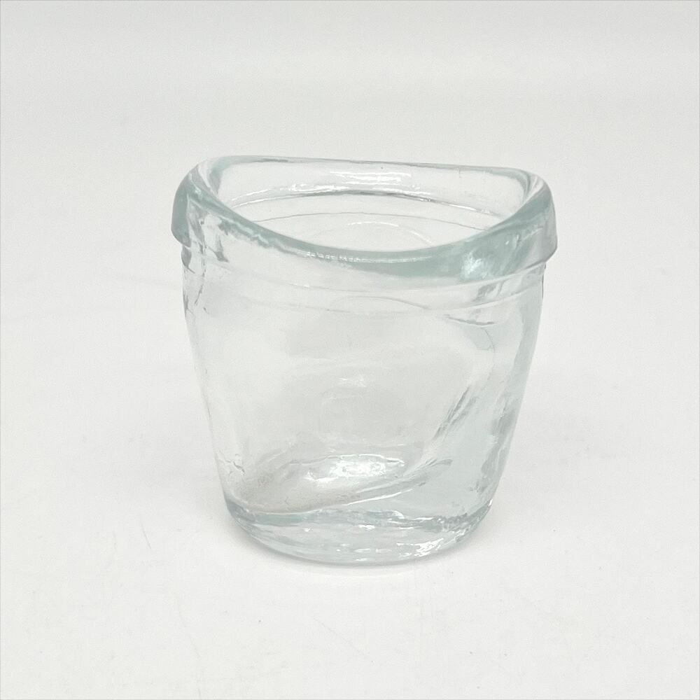 Vintage Collectible Eye Wash Cup Eye Bath Clear Glass Made in the USA